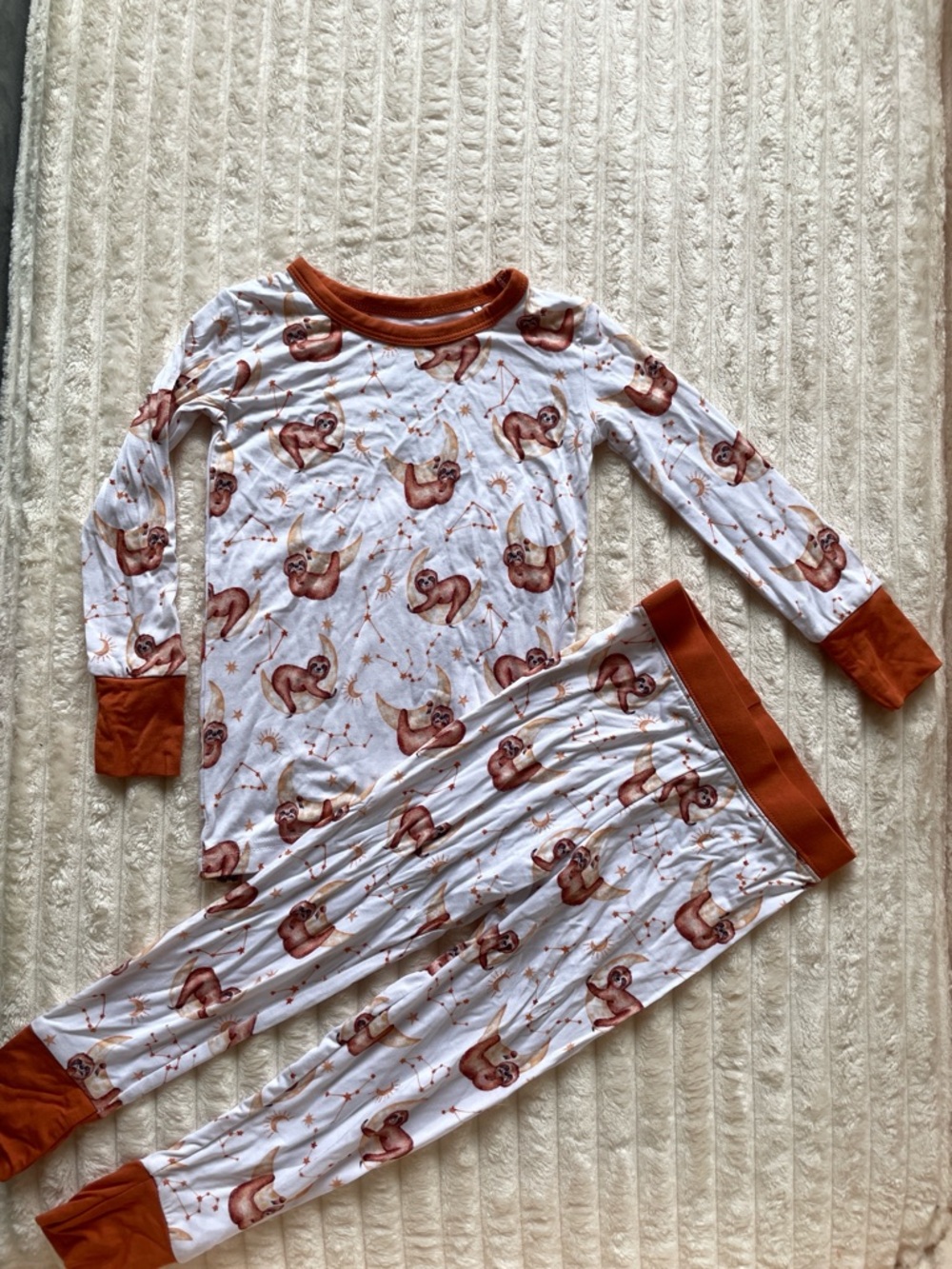 Sleepy Sloth Easton Print Pajama Sets